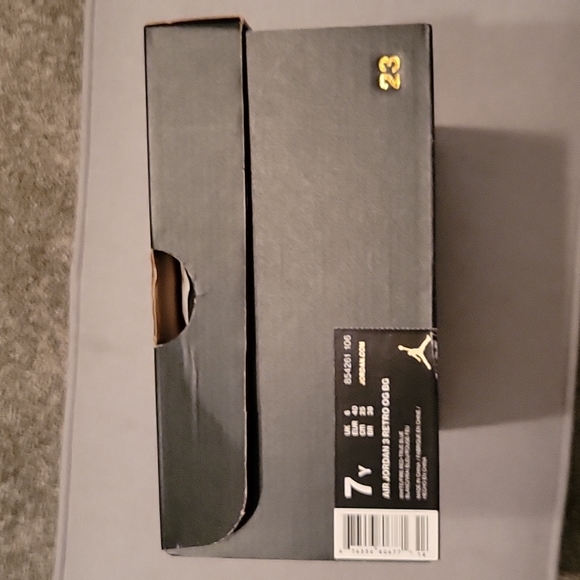 AIR JORDAN 3 RETRO OG BG 'TRUE BLUE' 2016 - Picture 6 of 6